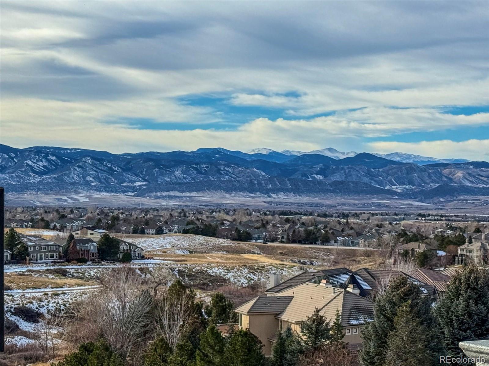 1012 Michener Way Highlands Ranch, CO 80126 - Photo 50 of 50 a view of city and mountain