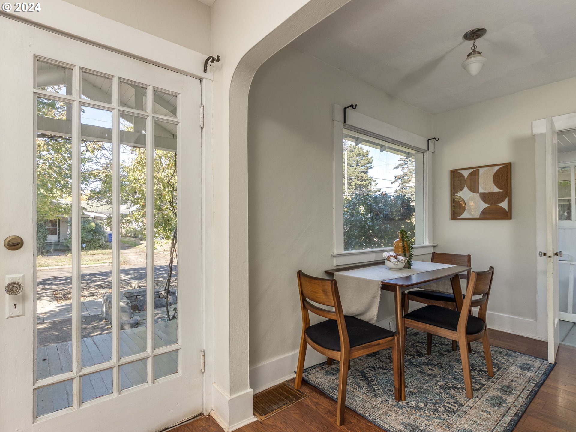 2834 Northeast 64th Avenue Portland, OR 97213 - Photo 6 of 27 a view of a dining room with furniture window and outside view