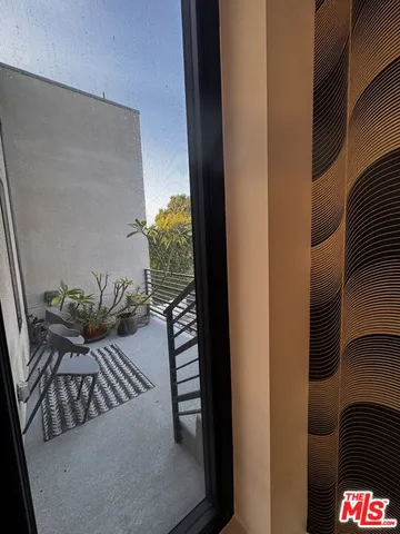 a outdoor space with furniture