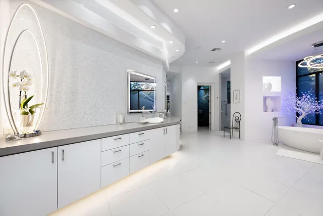 a view of a chairs and table in the patio