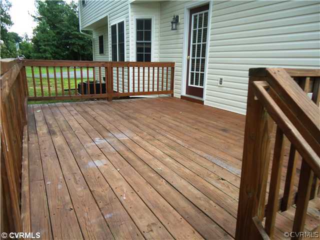 3925 Hazelnut Branch Road Midlothian, VA 23112 - Photo 13 of 15 a view of a wooden deck