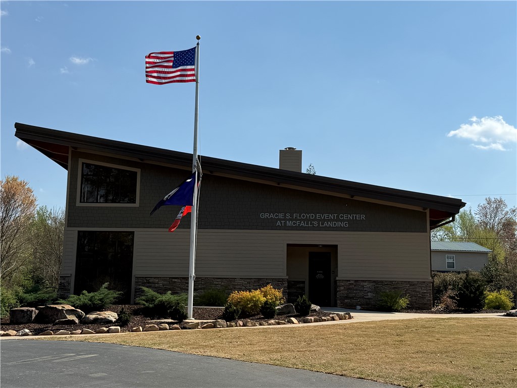 2949 High Shoals Road Anderson, SC 29624 - Photo 21 of 21 This modern event center features unique architecture and inviting landscaping.