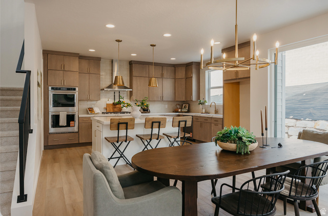 1595 West Canyon Rim Road, Unit 630 Lehi, UT 84048 - Photo 10 of 22 Photos are of a previously built Eden Farmhouse. Actual finishes and options may vary.