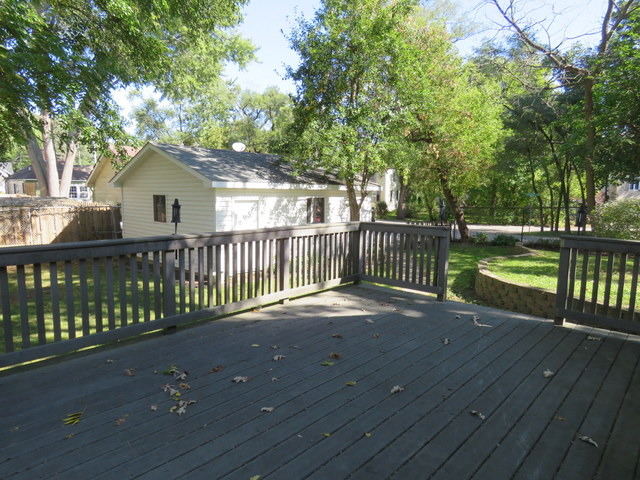 304 Ralph Court Island Lake, IL 60042 - Photo 14 of 16 a view of backyard with a deck