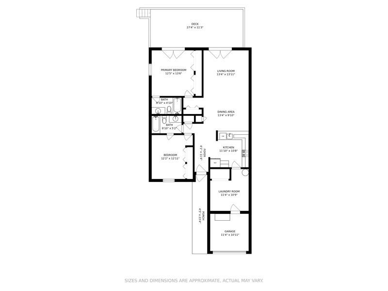91 Catamaran Lane Shalimar, FL 32579 - Photo 24 of 24 a picture of a floor plan