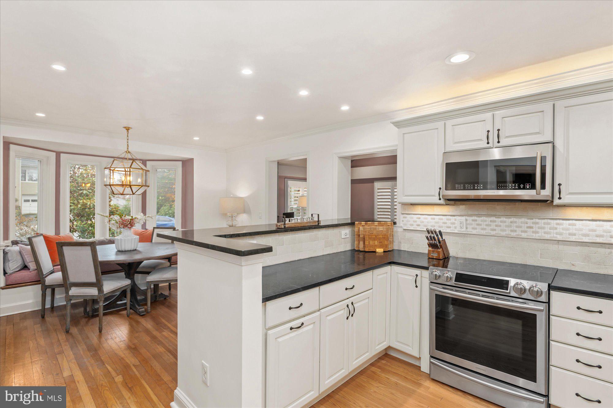 6309 Poe Road Bethesda, MD 20817 - Photo 8 of 20 Kitchen with stainless steel appliances