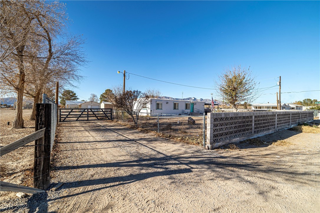 3320 North Blagg Road Pahrump, NV 89060 - Photo 1 of 32 Front view from Blagg