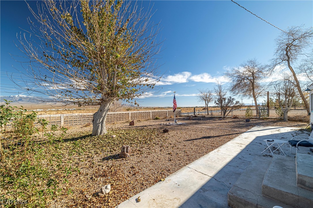 3320 North Blagg Road Pahrump, NV 89060 - Photo 4 of 32 front yard