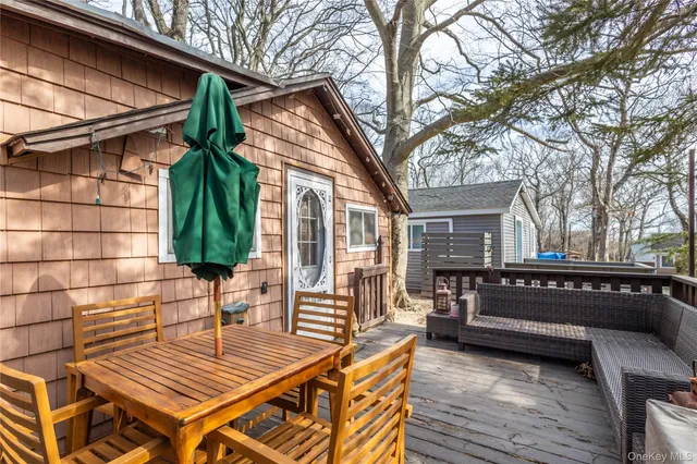 a view of outdoor space deck and patio
