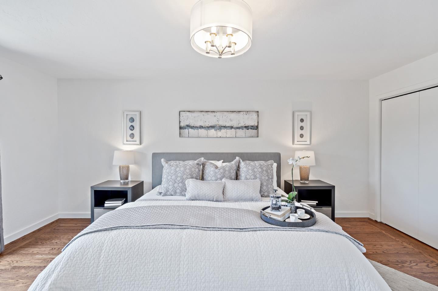 2218 Hale Drive Burlingame, CA 94010 - Photo 20 of 45 a bedroom with bed and a window