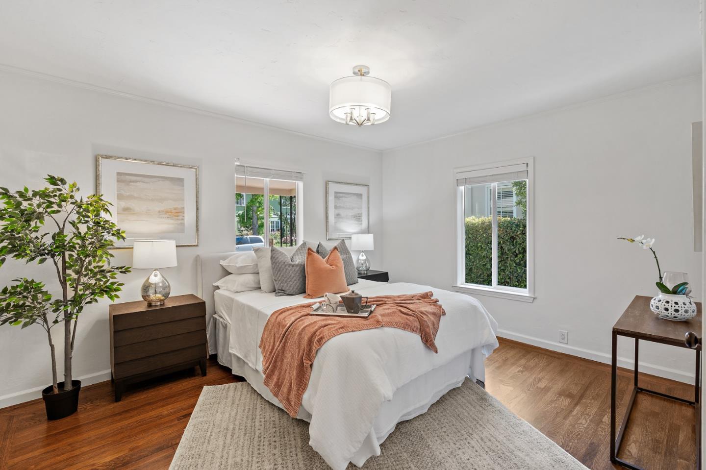 2218 Hale Drive Burlingame, CA 94010 - Photo 29 of 45 a bedroom with bed and a window