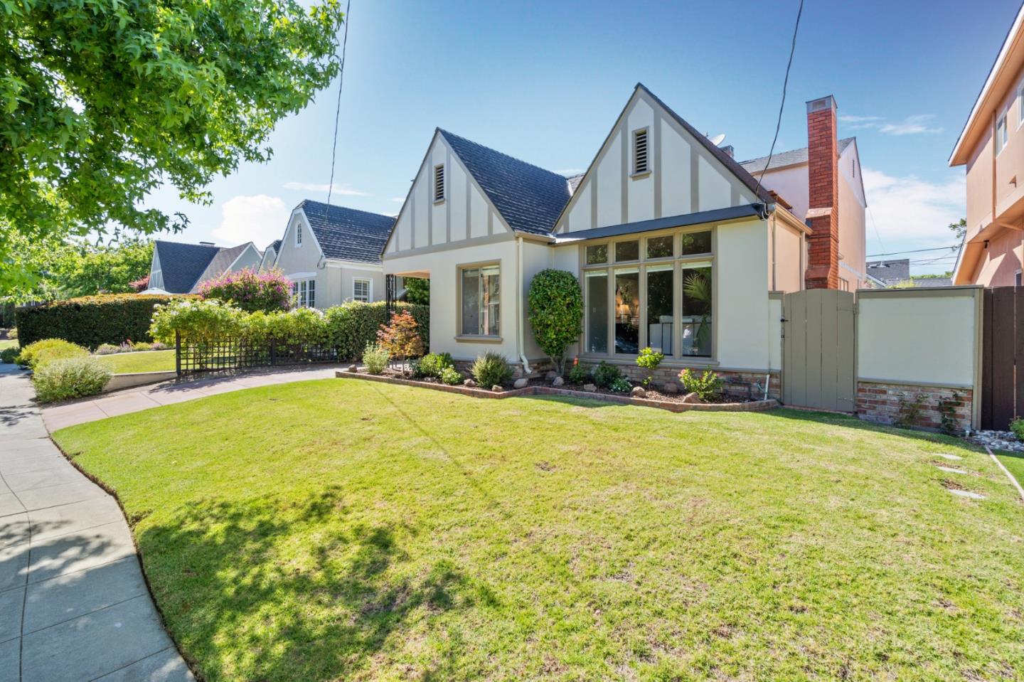 2218 Hale Drive Burlingame, CA 94010 - Photo 6 of 45 a front view of house with yard and green space
