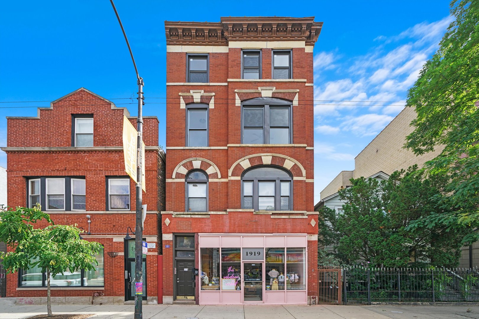 front view of a building