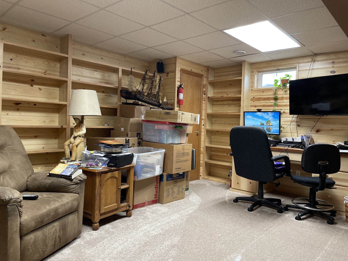 33582 North State Road Genoa, IL 60135 - Photo 12 of 21 a view of a livingroom with workspace and a couch