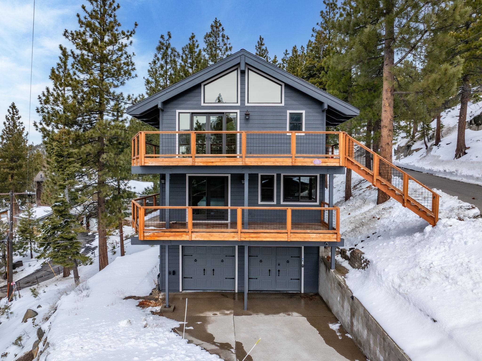 520 Laurel Lane Stateline, NV 89449 - Photo 3 of 27 a front view of a house with a yard