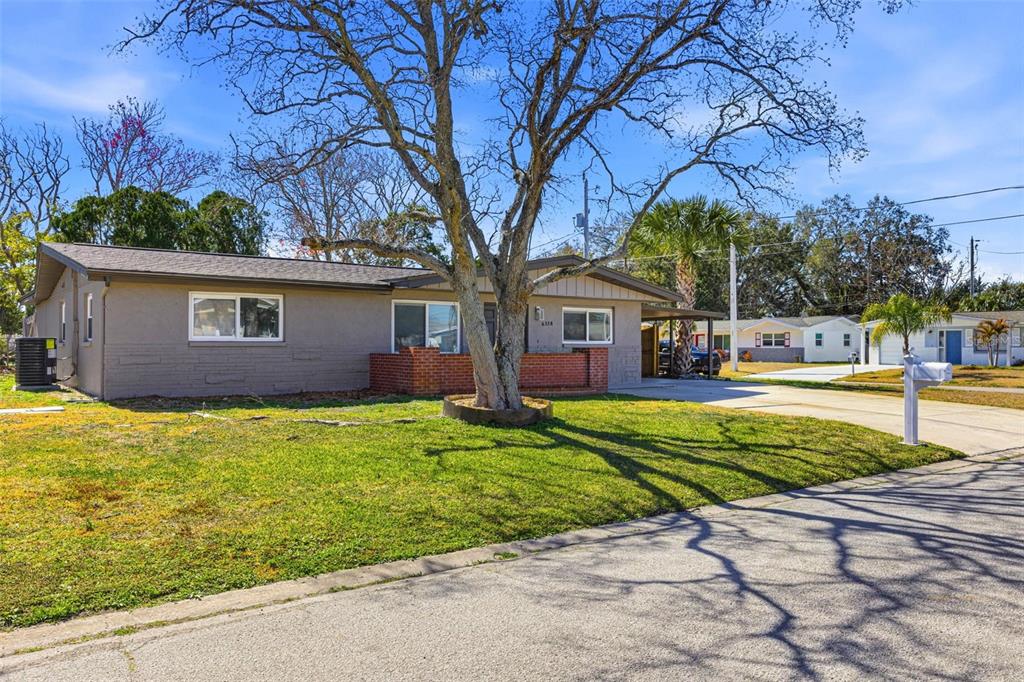 6338 Nashua Drive Port Richey, FL 34668 - Photo 40 of 49 a front view of a house with garden