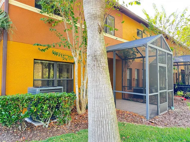 front view of a house with a small yard
