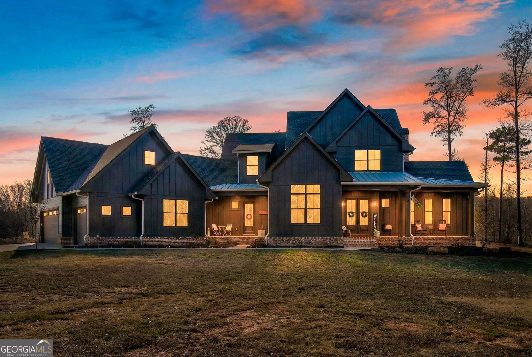 285 Dial Mill Road Oxford, GA 30054 - Photo 2 of 85 a front view of a house with a yard