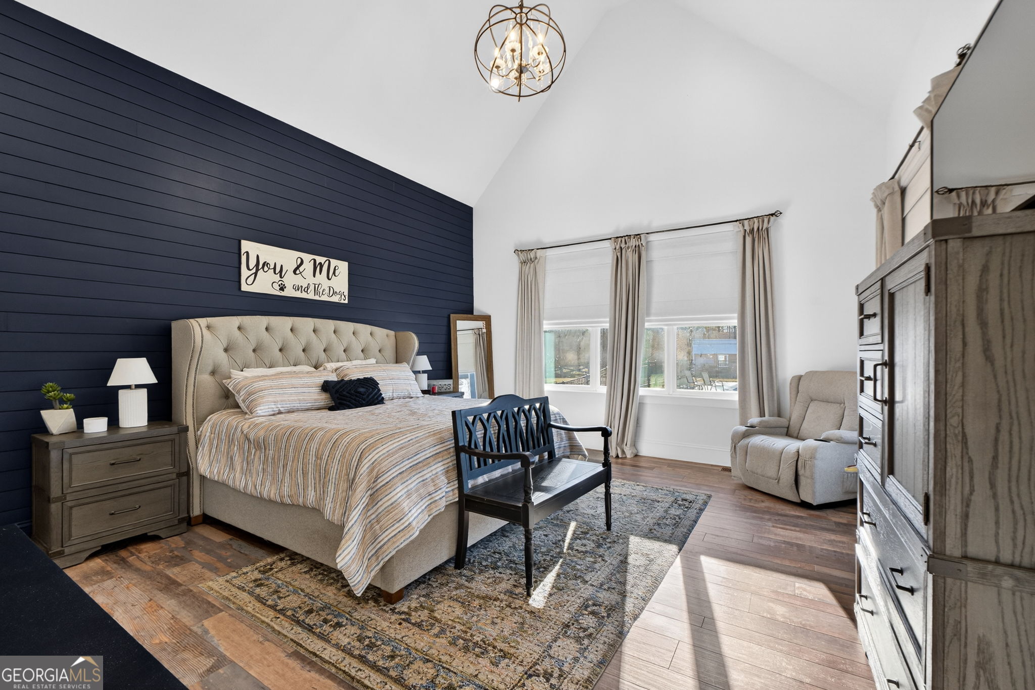 285 Dial Mill Road Oxford, GA 30054 - Photo 31 of 85 a bedroom with a bed and a table with chair