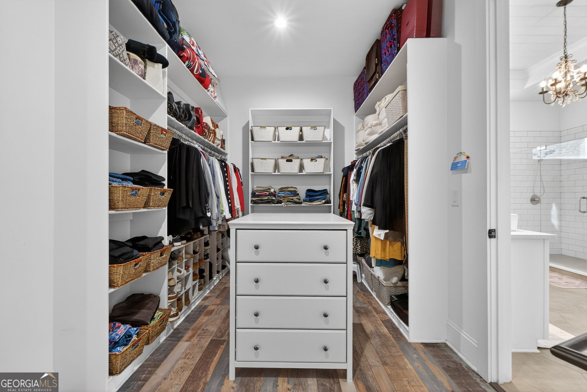 285 Dial Mill Road Oxford, GA 30054 - Photo 36 of 85 a view of walk in closet with clothes and shoes