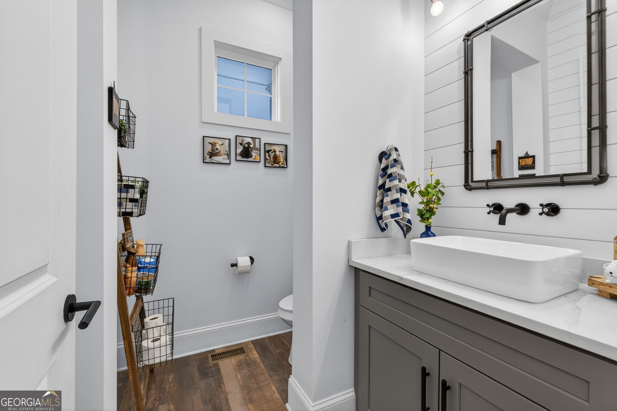 285 Dial Mill Road Oxford, GA 30054 - Photo 43 of 85 a bathroom with a sink and a mirror