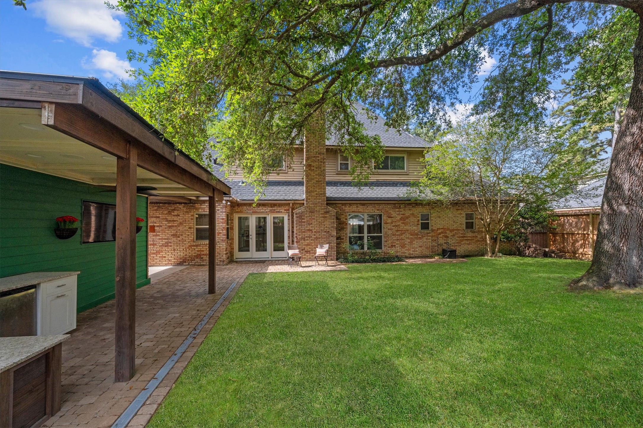 16267 Salmon Lane Spring, TX 77379 - Photo 36 of 48 This backyard is a serene oasis also perfect for entertaining and spending time together.