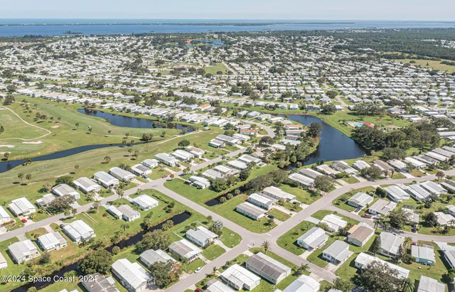 a view of city and ocean