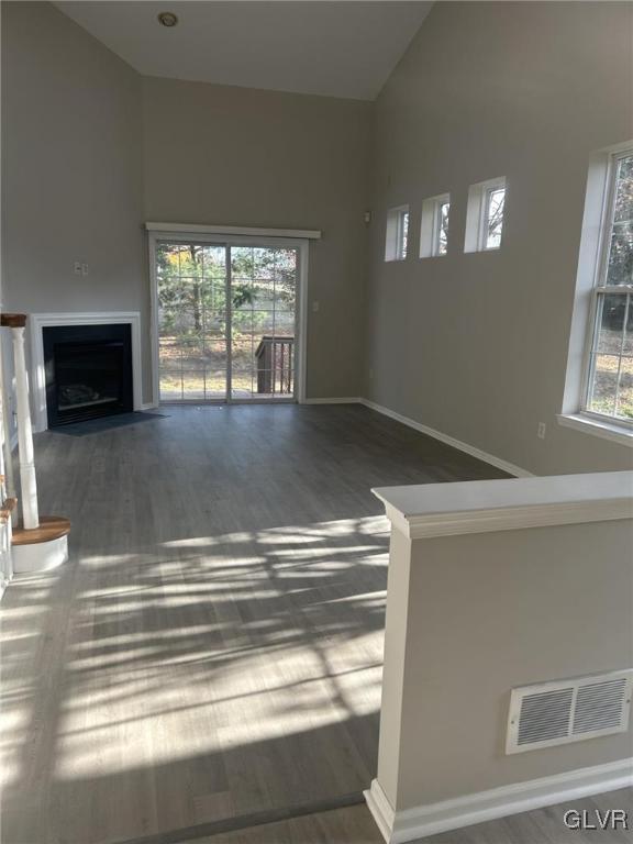 4302 Creek Road Allentown, PA 18104 - Photo 4 of 18 a view of empty room with wooden floor and fan