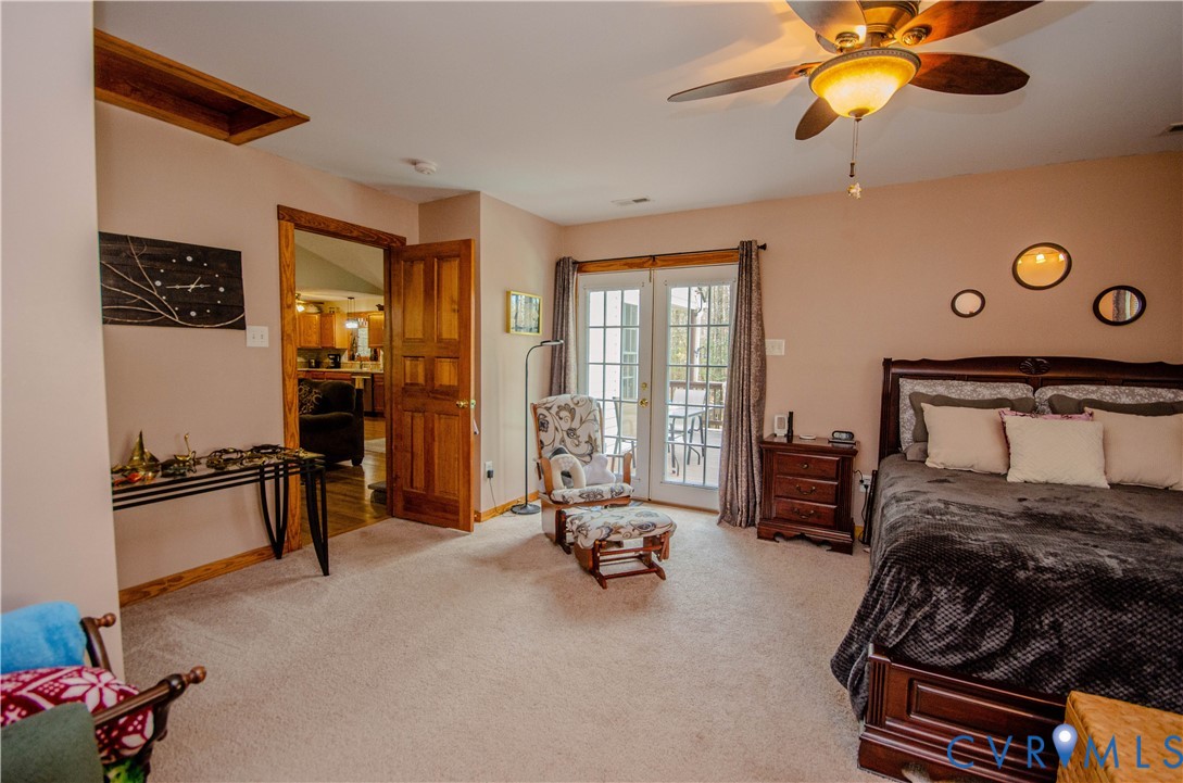 5200 Olivet Church Road Providence Forge, VA 23140 - Photo 25 of 34 Doors to Back Deck