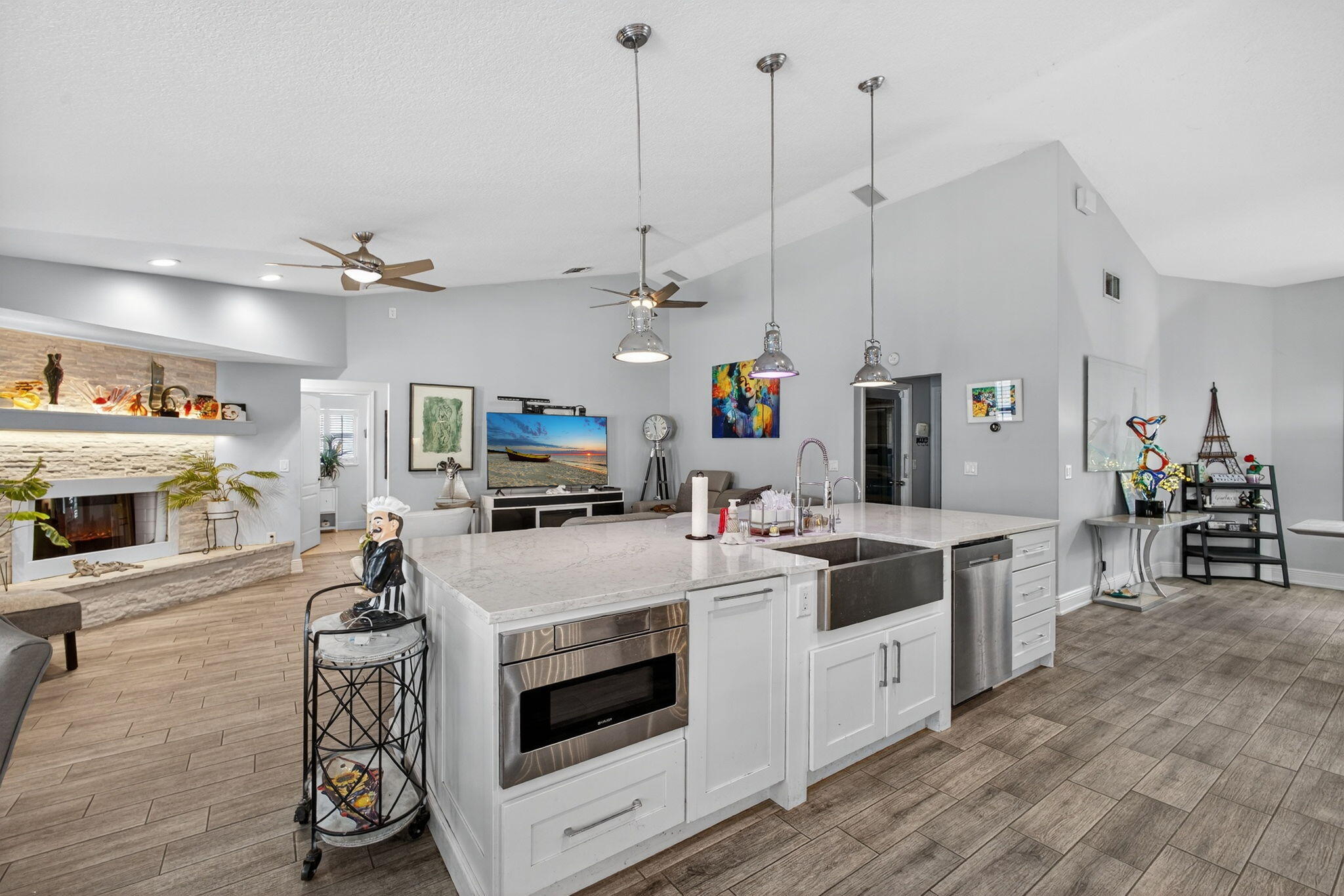 13033 160th Road North Jupiter, FL 33478 - Photo 20 of 79 Open Kitchen to Living and Dining