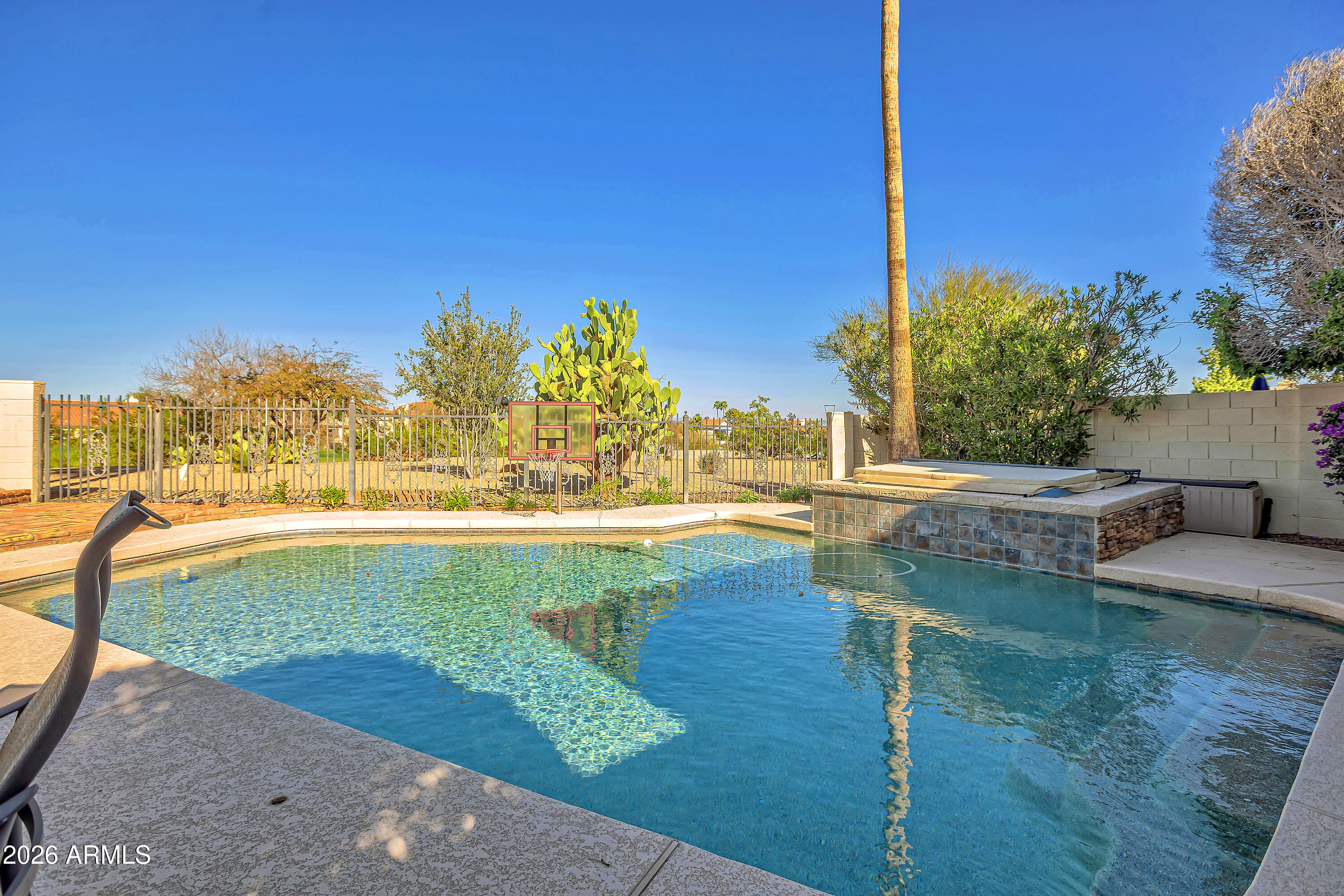 4610 East Monte Way Phoenix, AZ 85044 - Photo 38 of 44 a view of a yard with an outdoor space