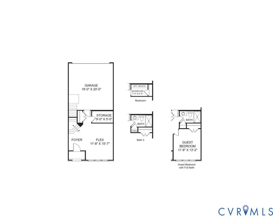 16116 Esteem Way Midlothian, VA 23113 - Photo 31 of 44 a picture of a room with a white wall and a picture