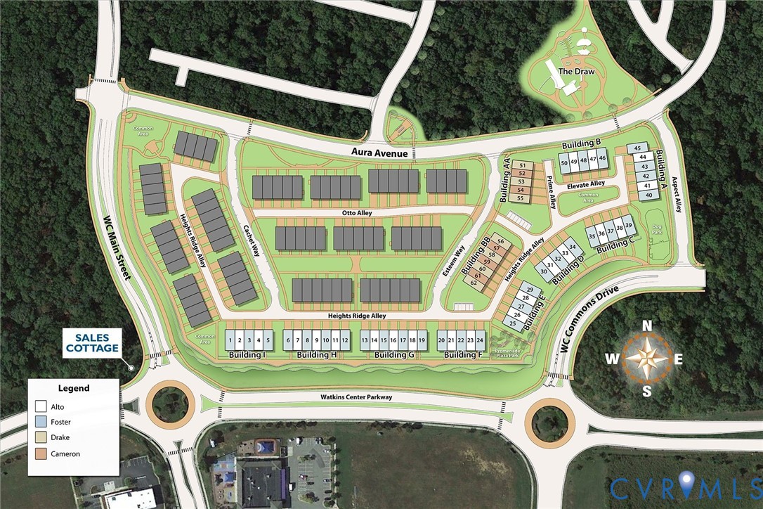 16116 Esteem Way Midlothian, VA 23113 - Photo 40 of 44 a front view of a house with a garden