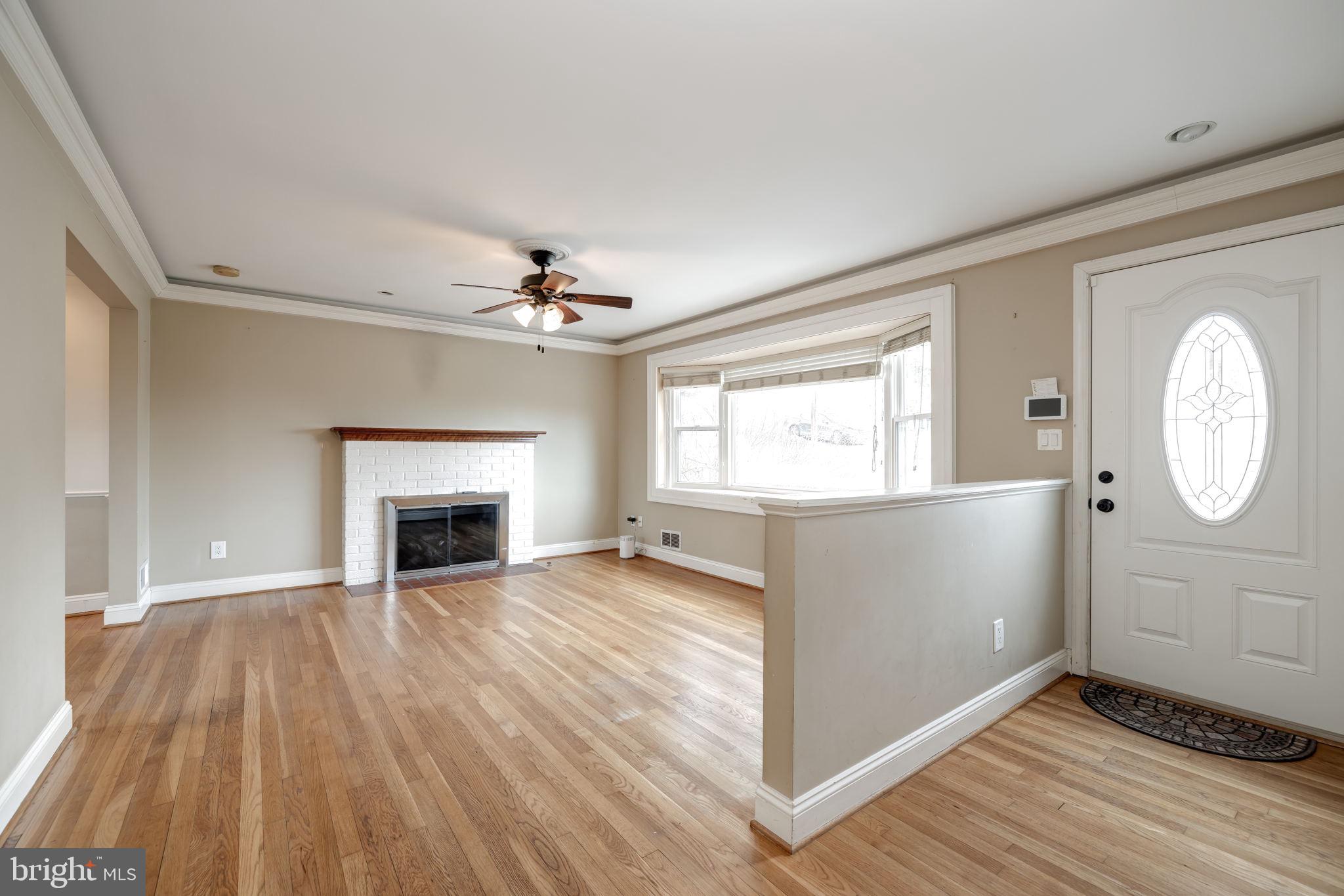 Entryway and Living Room