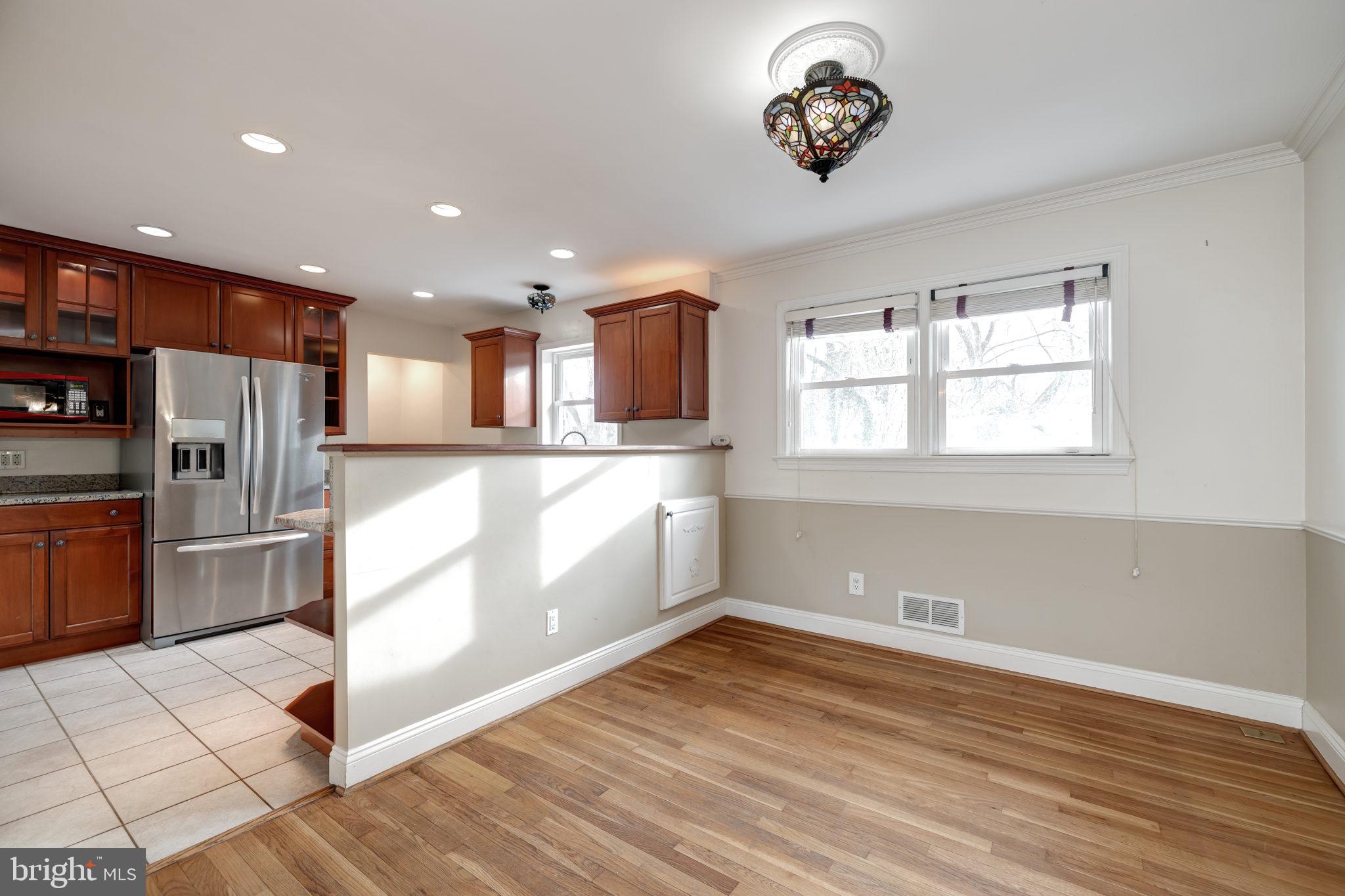3305 Sharon Chapel Road Alexandria, VA 22310 - Photo 9 of 66 Dining Room and Kitchen