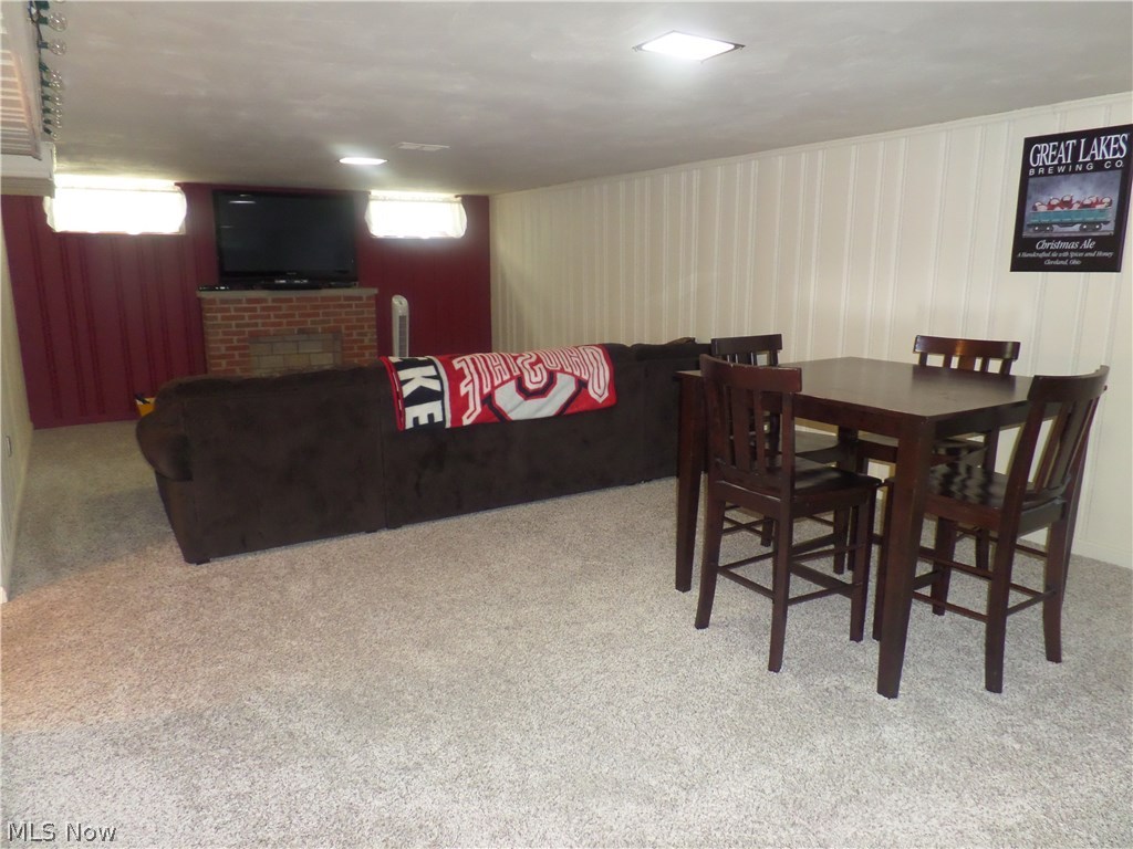1566 Felton Road South Euclid, OH 44121 - Photo 13 of 21 The finished lower level rec room or man cave.