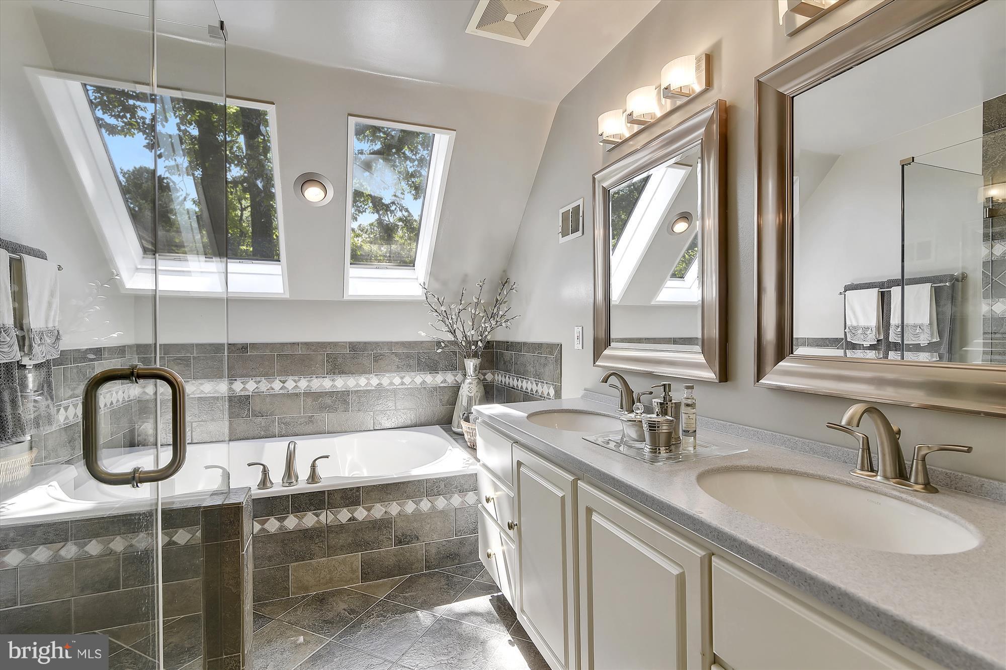2017 Homer Terrace Reston, VA 20191 - Photo 17 of 30 FULLY updated luxury master bath