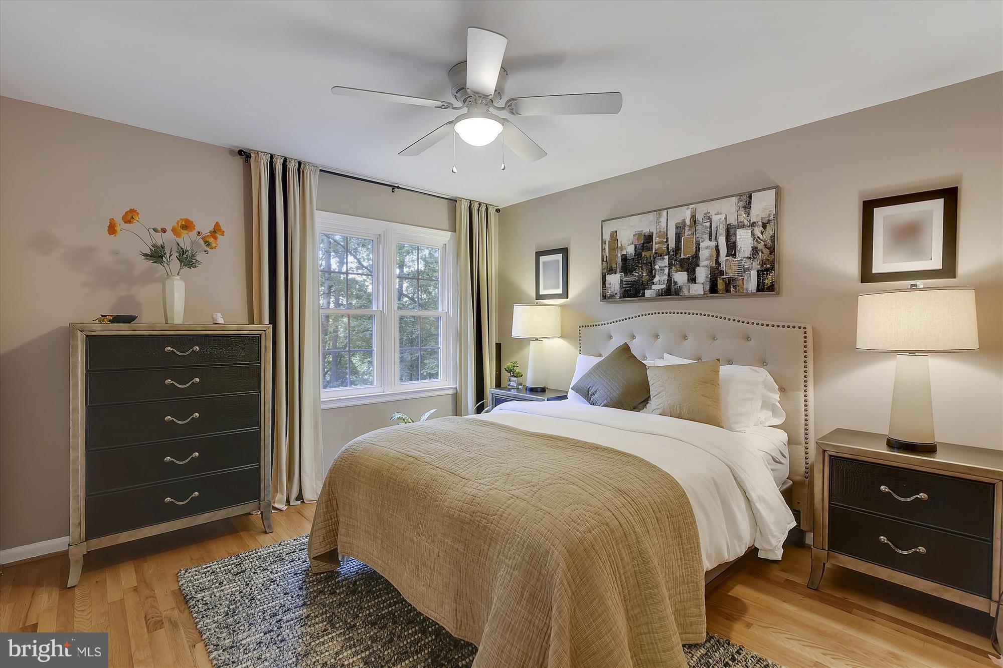 2017 Homer Terrace Reston, VA 20191 - Photo 20 of 30 Bedroom 3 - all wood floors throughout upper level