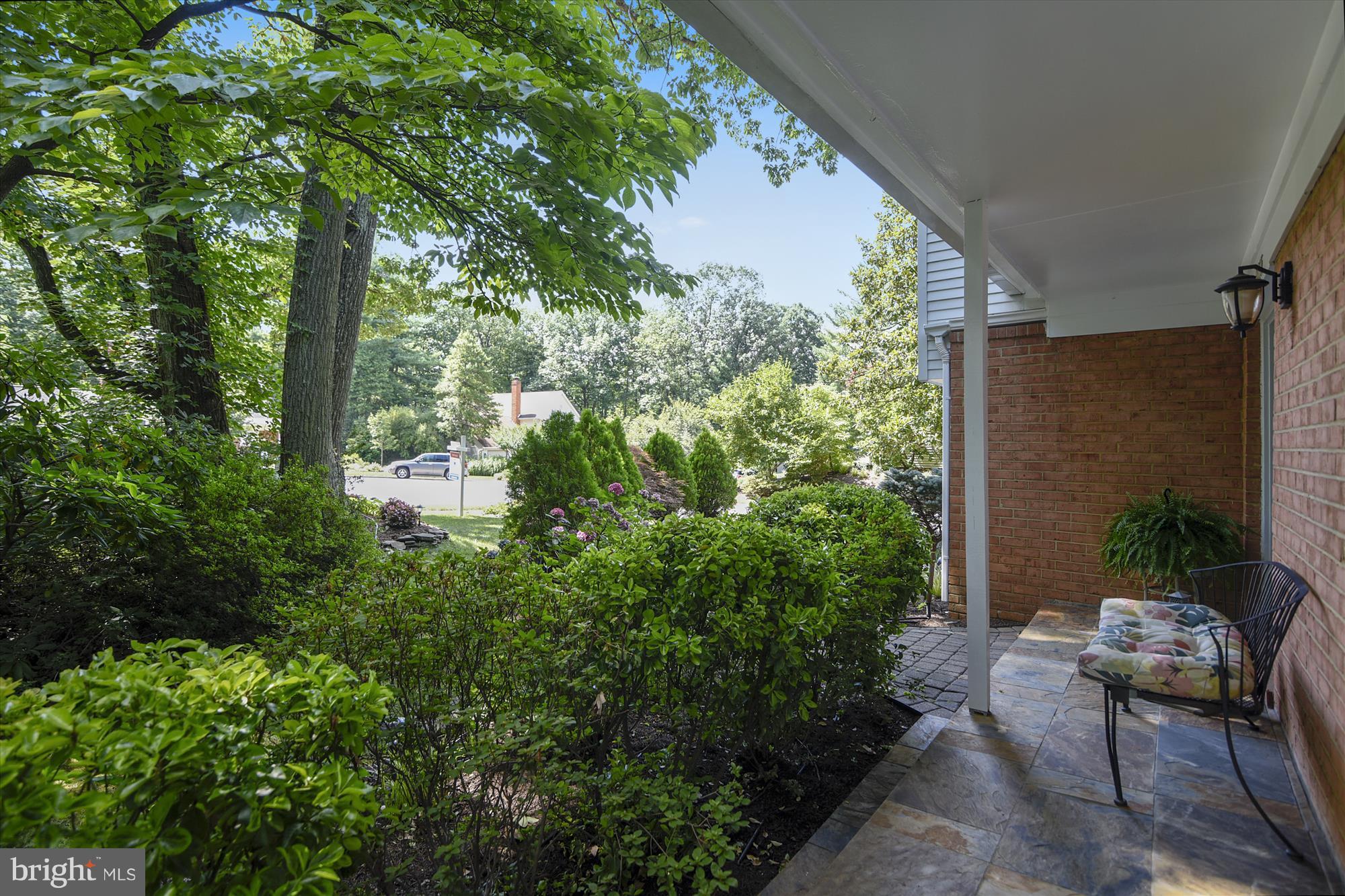 2017 Homer Terrace Reston, VA 20191 - Photo 3 of 30 Front porch looks over cul de sac