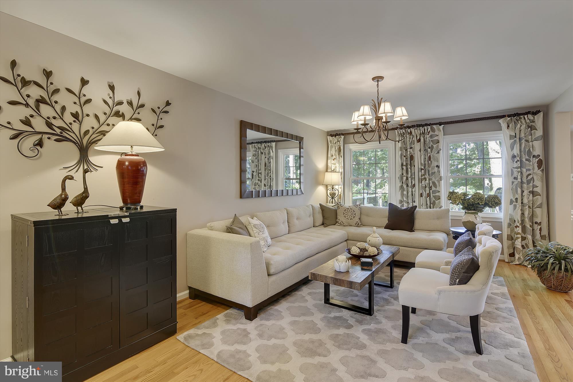 2017 Homer Terrace Reston, VA 20191 - Photo 8 of 30 Spacious living room