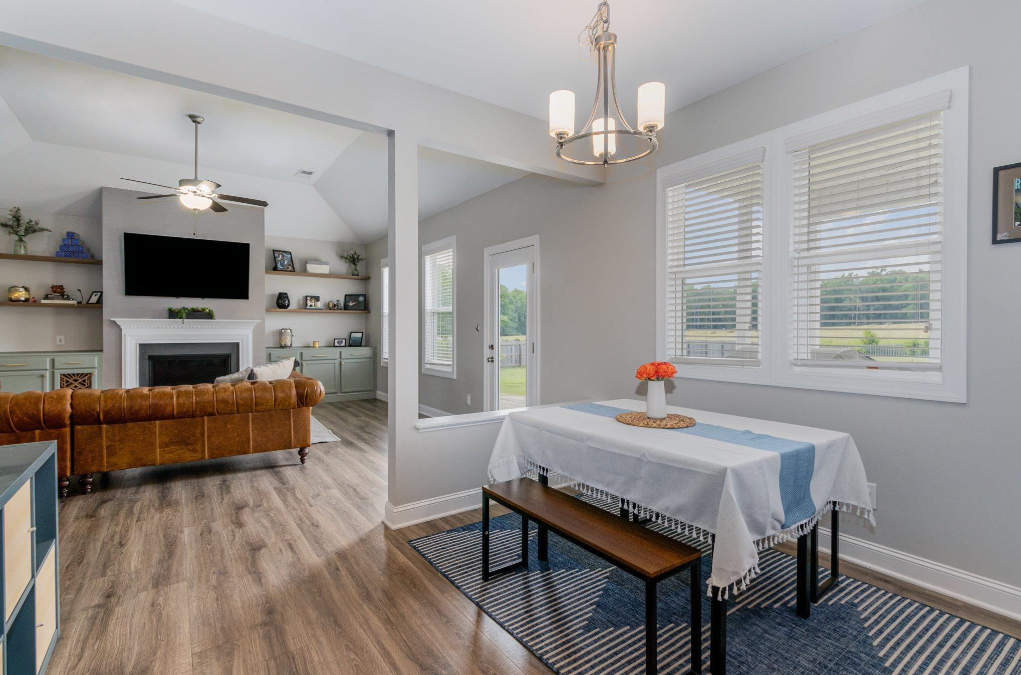 428 Seabring Lane Raleigh, NC 27603 - Photo 40 of 40 open floor plan, breakfast area