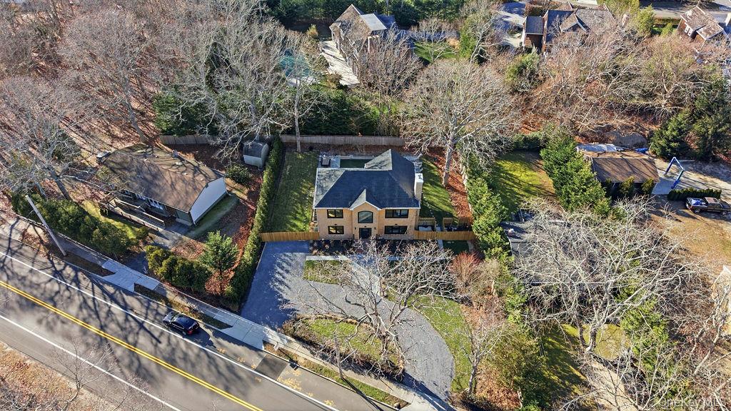 768 Bridgehampton Sag Harbor Westhampton Beach, NY 11978 - Photo 5 of 35 an aerial view of a house with outdoor space