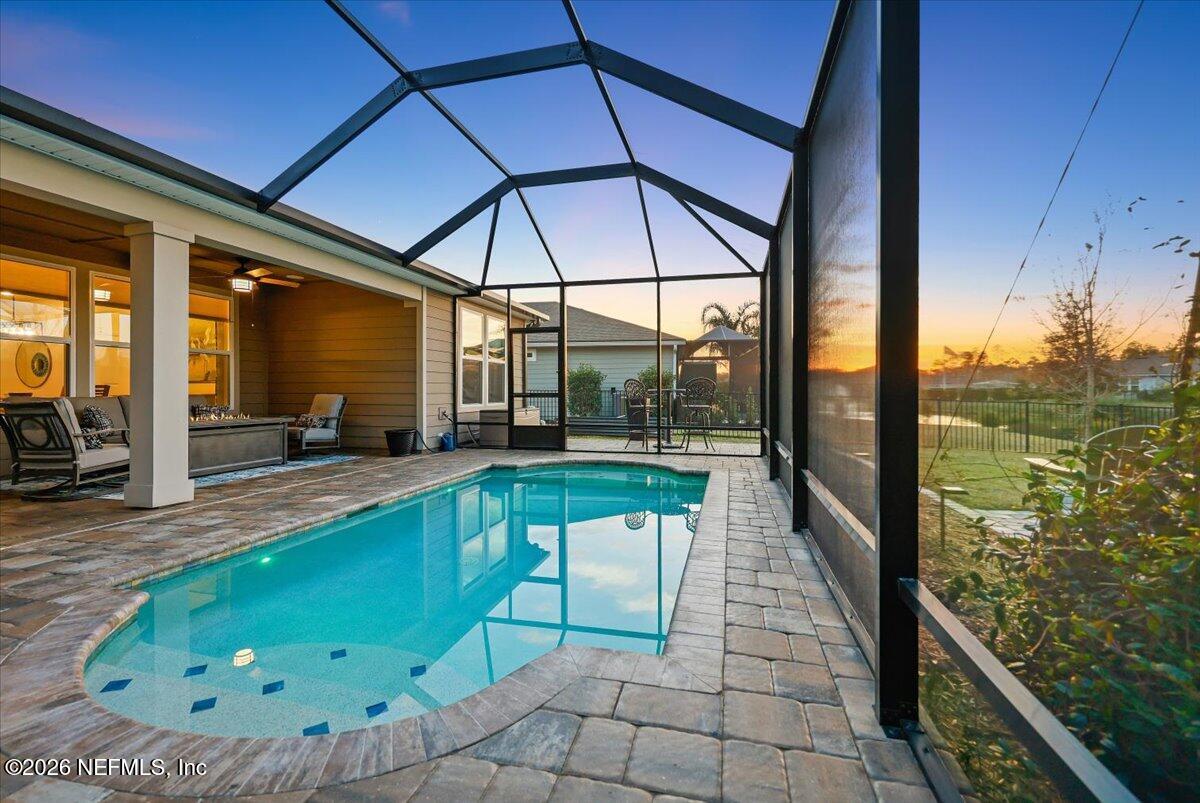 131 Lantern Post Way Ponte Vedra, FL 32081 - Photo 30 of 80 23-Sunset Pool View