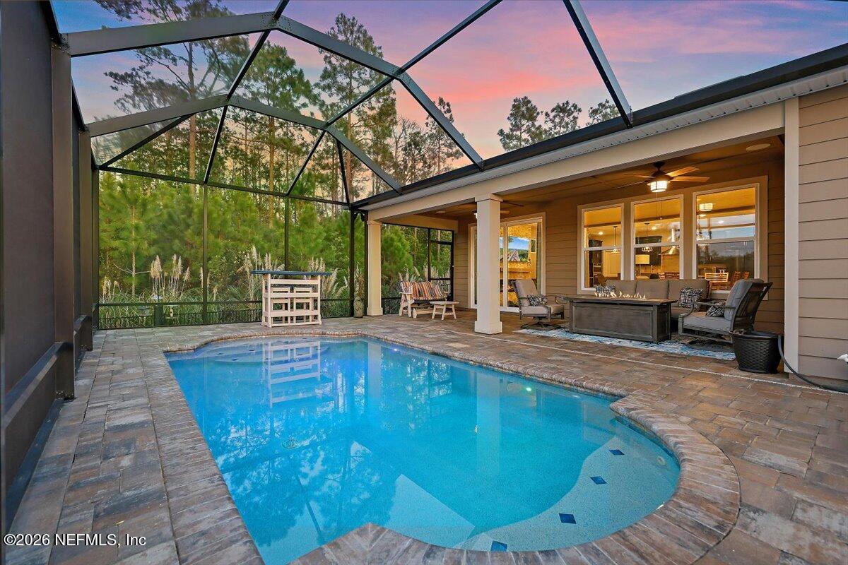 131 Lantern Post Way Ponte Vedra, FL 32081 - Photo 33 of 80 22-Lanai at Sunset