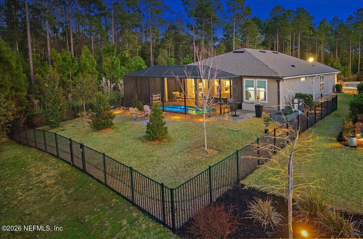 131 Lantern Post Way Ponte Vedra, FL 32081 - Photo 43 of 80 40-Backyard at Night