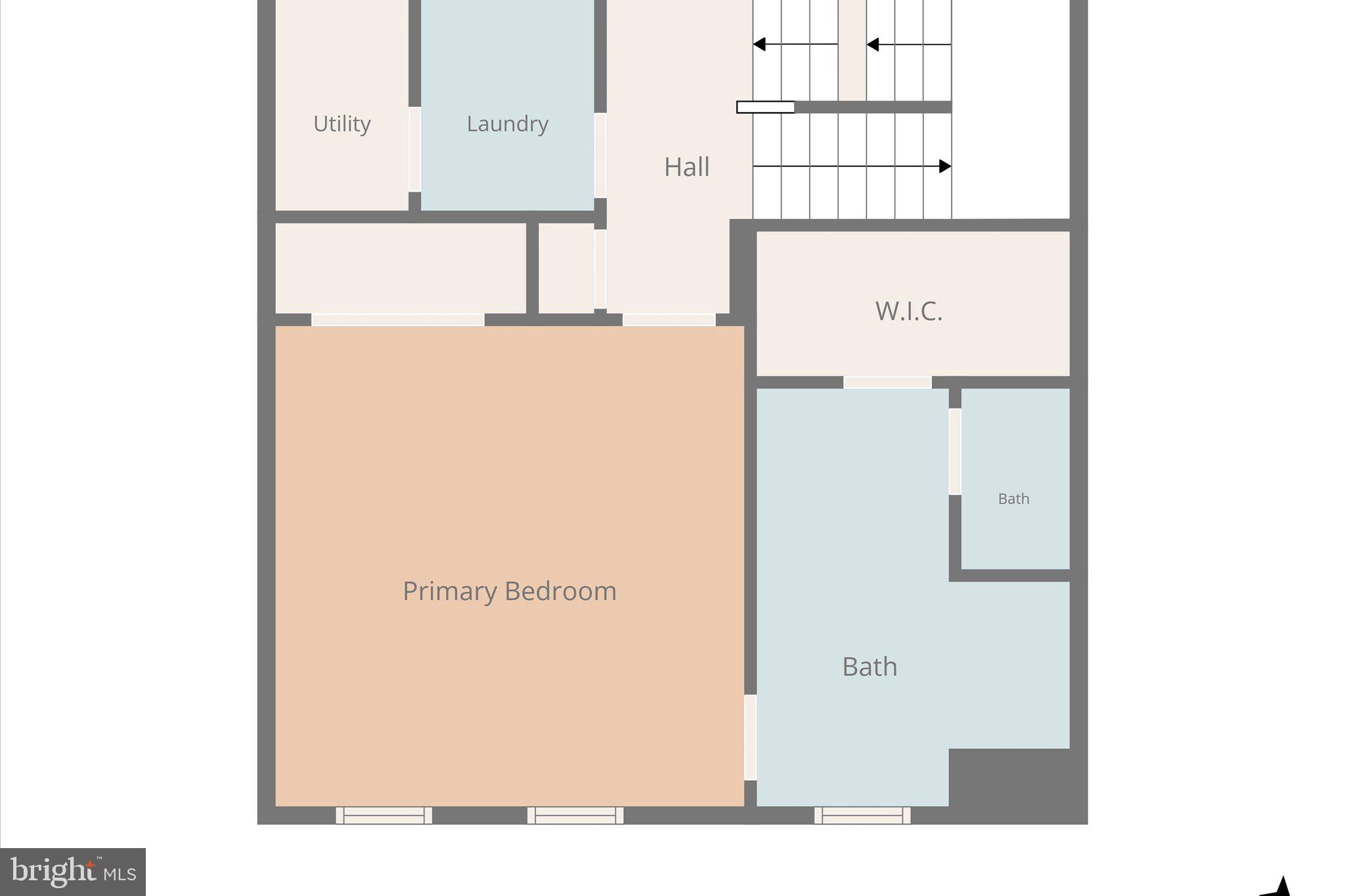 42530 Invergordon Terrace Sterling, VA 20166 - Photo 35 of 39 a picture of wall with a white wall and a picture of a painting