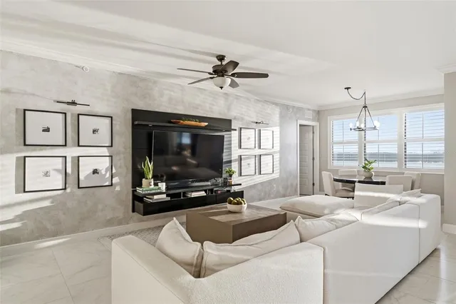 a kitchen with sink stove and refrigerator