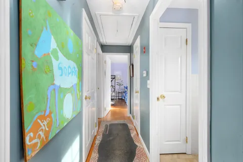 a view of an entryway