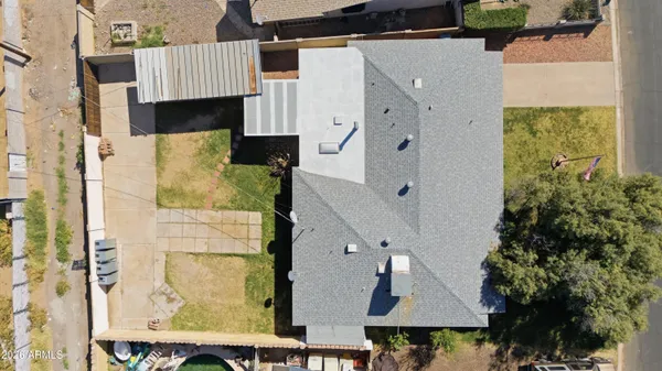 a view of city from balcony