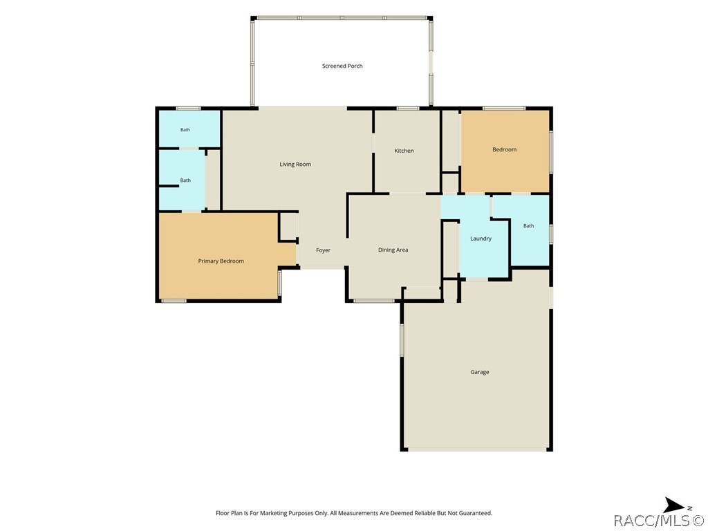 2507 Bluegrass Street Inverness, FL 34453 - Photo 43 of 43 Floor Plan